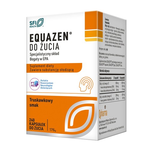 Equazen Chewable Capsules, Strawberry Flavour, 240 Pack