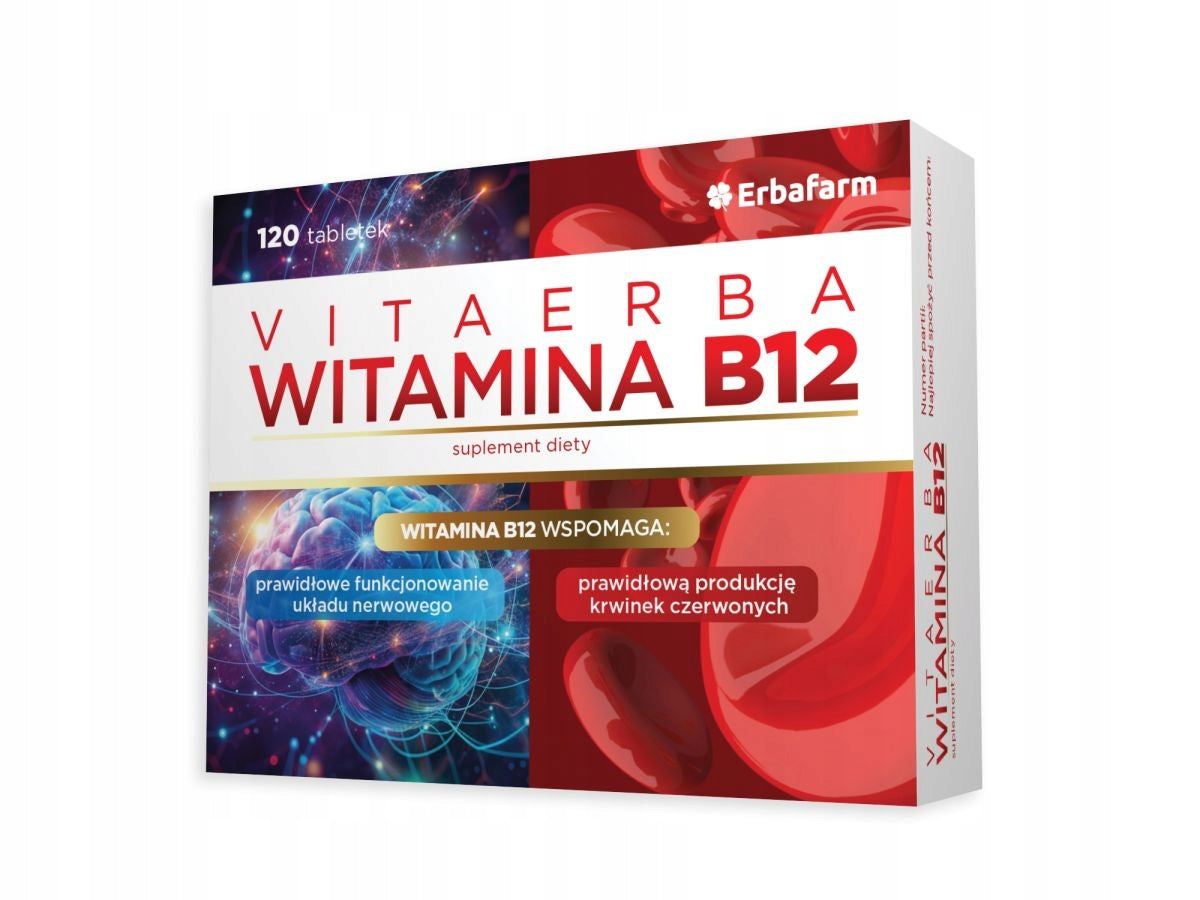Erbafarm VitaErba Vitamin B12, tablets, 120pcs