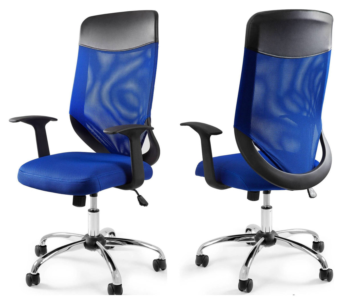 Ergonomic Chair MOBI PLUS Modern Rotating Office Gaming Blue EAN (GTIN) 5908242403656