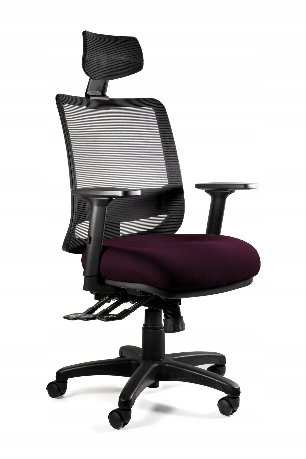 Ergonomic Chair Saga Plus BL403 Burgundy Office Adjustable Manufacturer code 1219-B-SM01-BL403