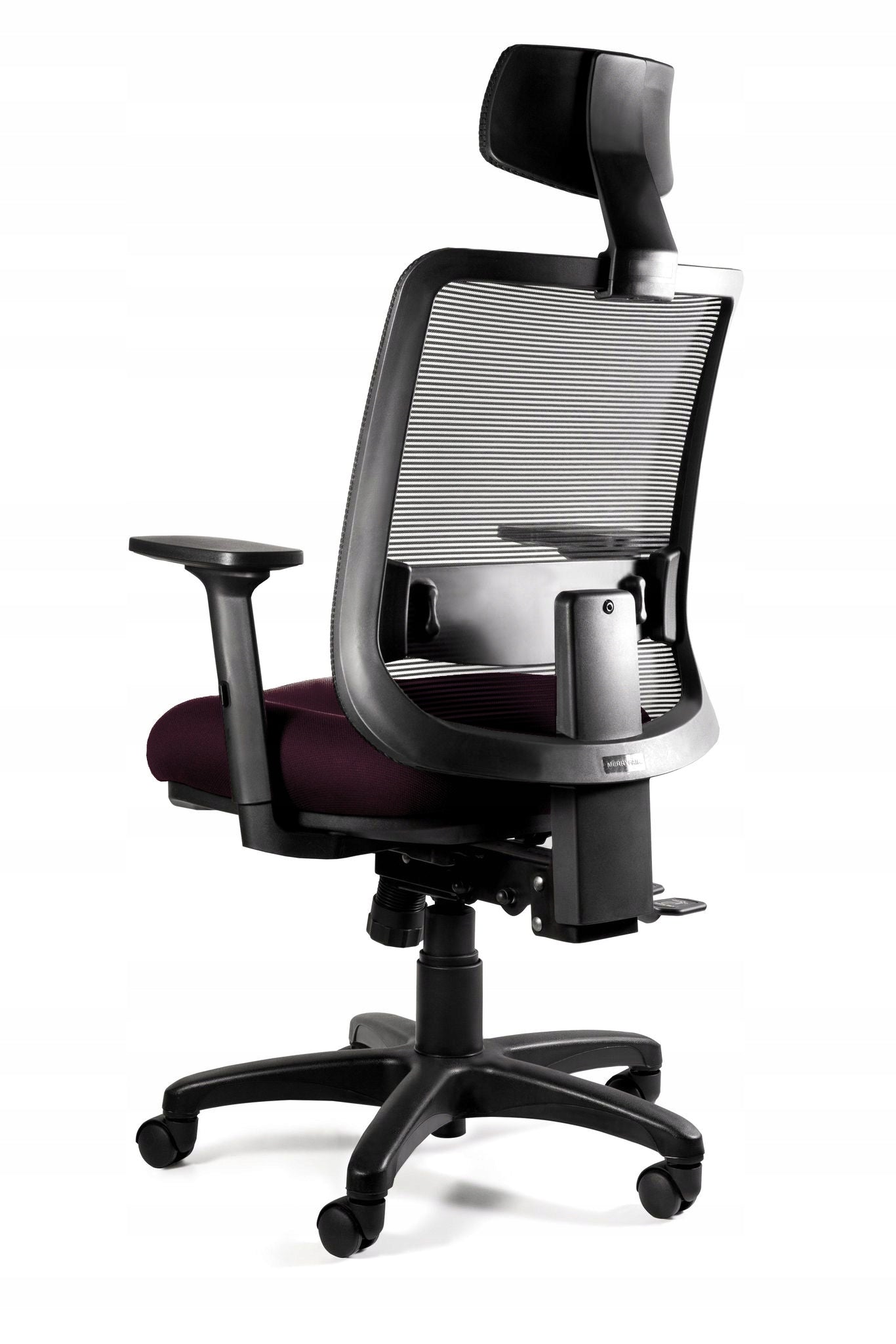 Ergonomic Chair Saga Plus BL403 Burgundy Office Adjustable