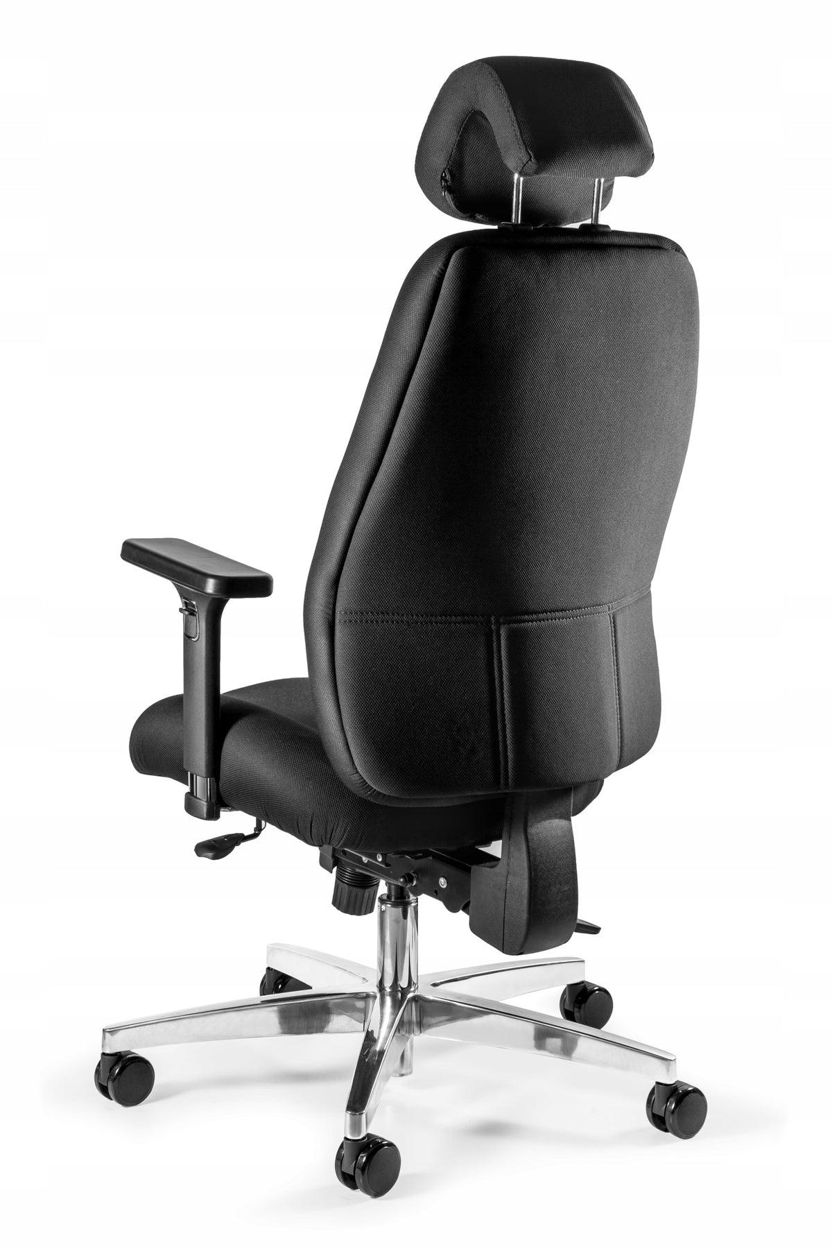 Ergonomic Chair ULTIMAX Black Office Swivel Chair up to 150kg Fabric