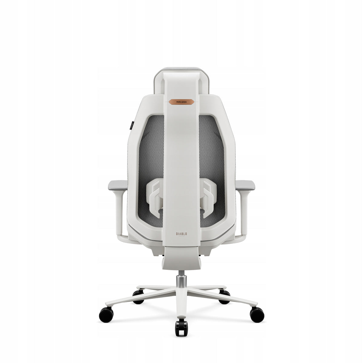 Ergonomic Light Grey Office Chair: Diablo V-Flash Light Grey Manufacturer code 2384
