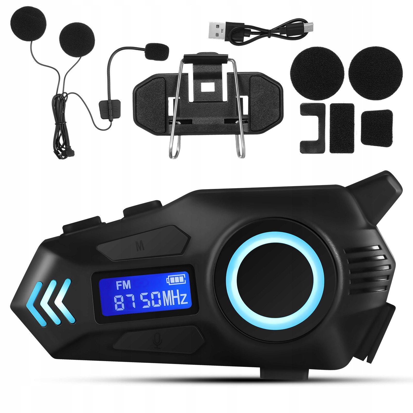 Ergonomic Motorcycle Headset for Helmet Use with Superior Sound Quality Manufacturer no brand