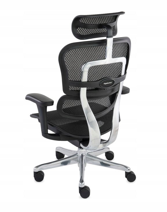 Ergonomic Office Chair Swivel Chair Ergohuman 2 Basic Mesh Black Brand Grospol