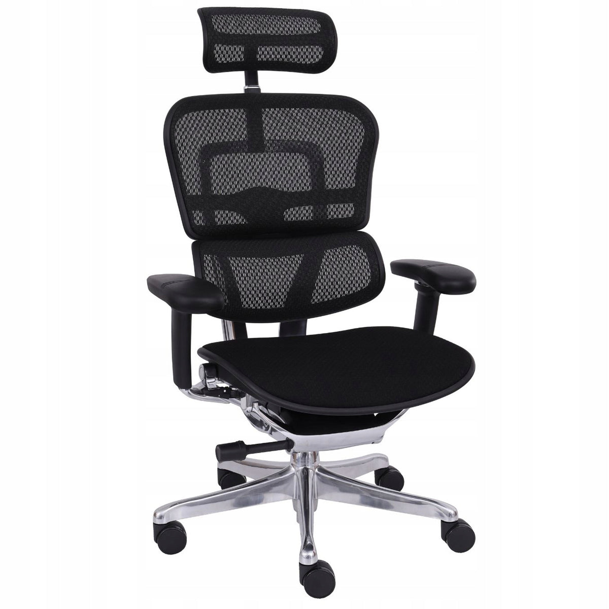 Ergonomic Office Chair Swivel Chair Ergohuman 2 Fabric Black