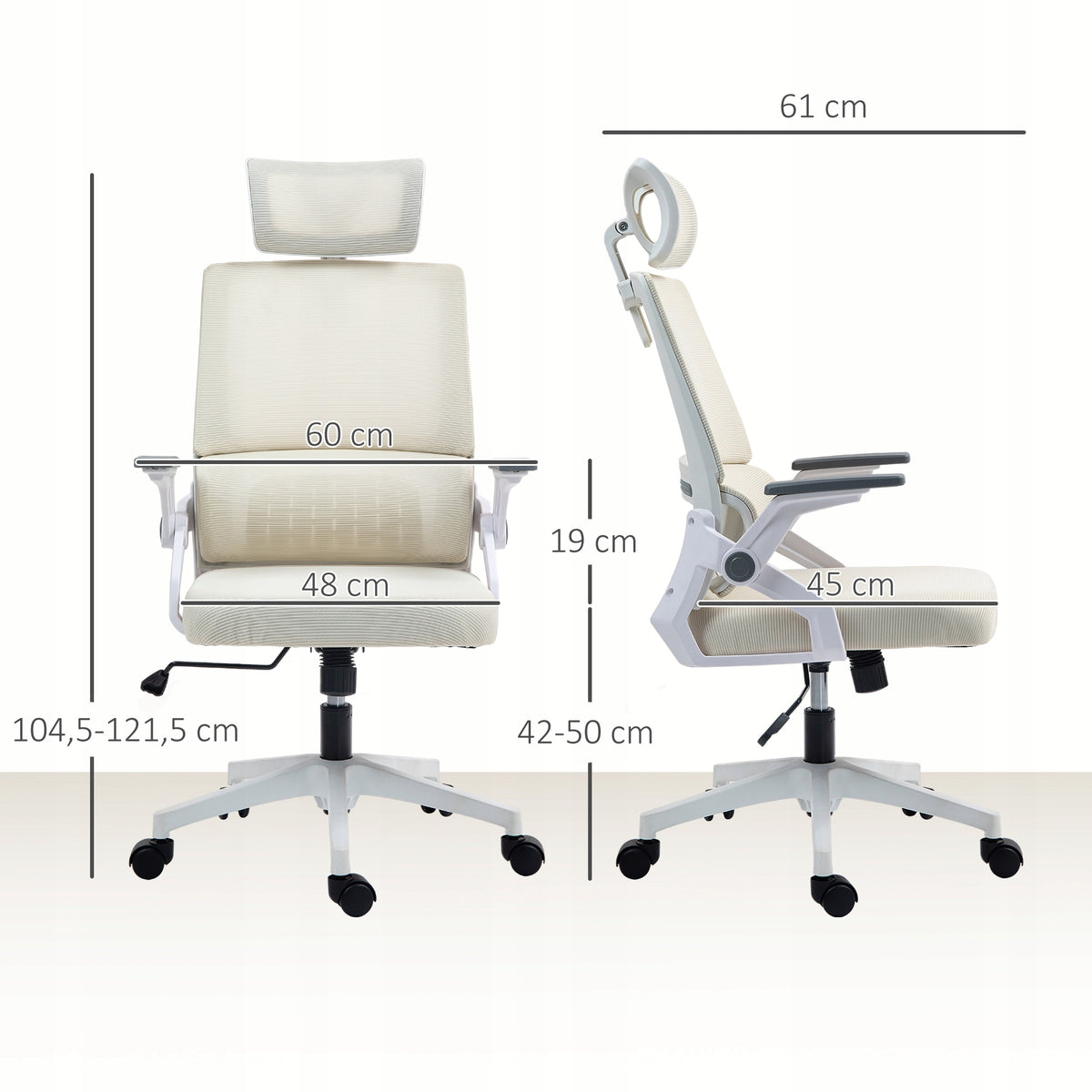 Ergonomic Office Chair with Adjustable Headrest, Mesh Manufacturer code 921-672V00BG