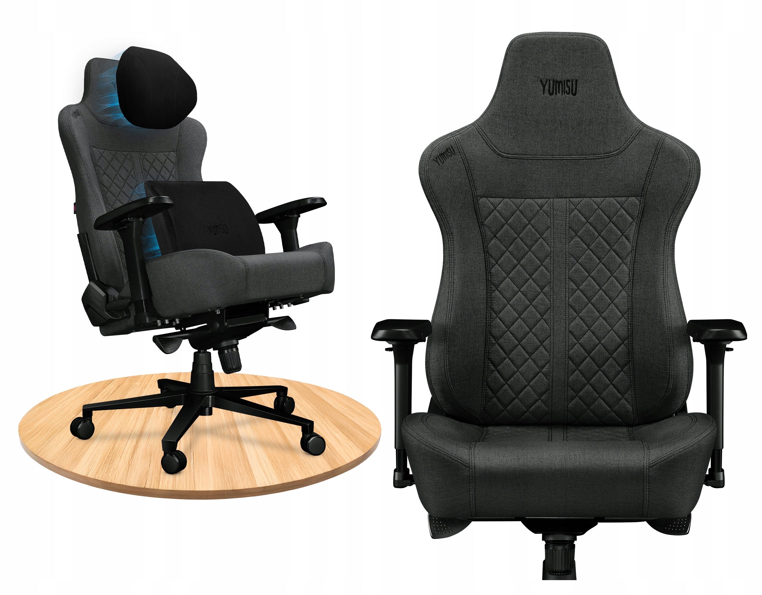 Ergonomic Office Swivel Chair YUMISU 2052 Magnetic Material Grey