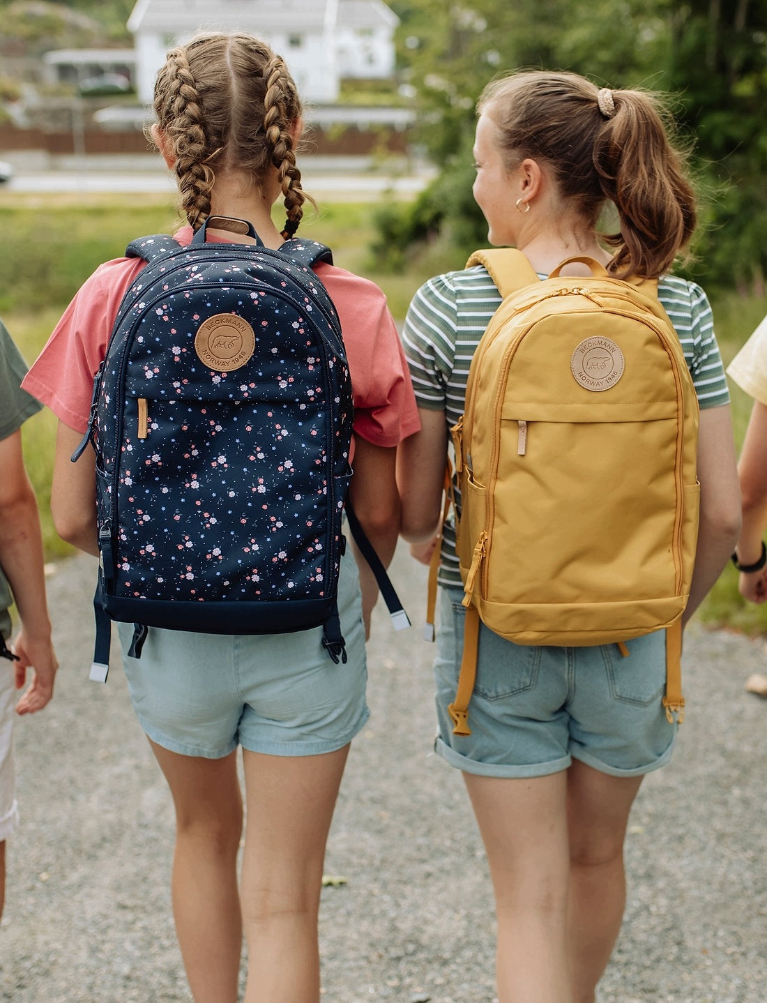 Ergonomic School Backpack, 26L, Urban Midi, Yellow Brand BECKMANN