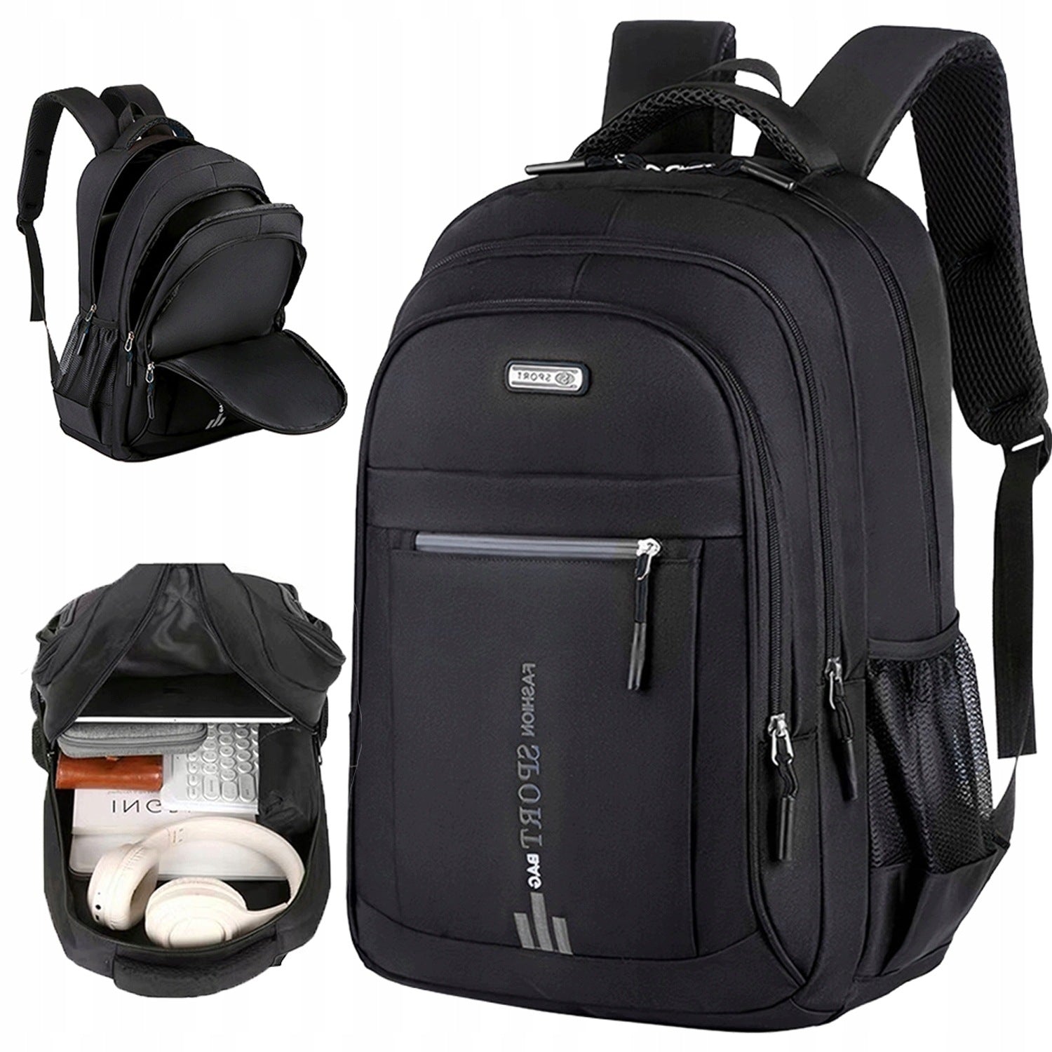 Ergonomic Ultra-light Backpack With Back Ventilation For Daily Use