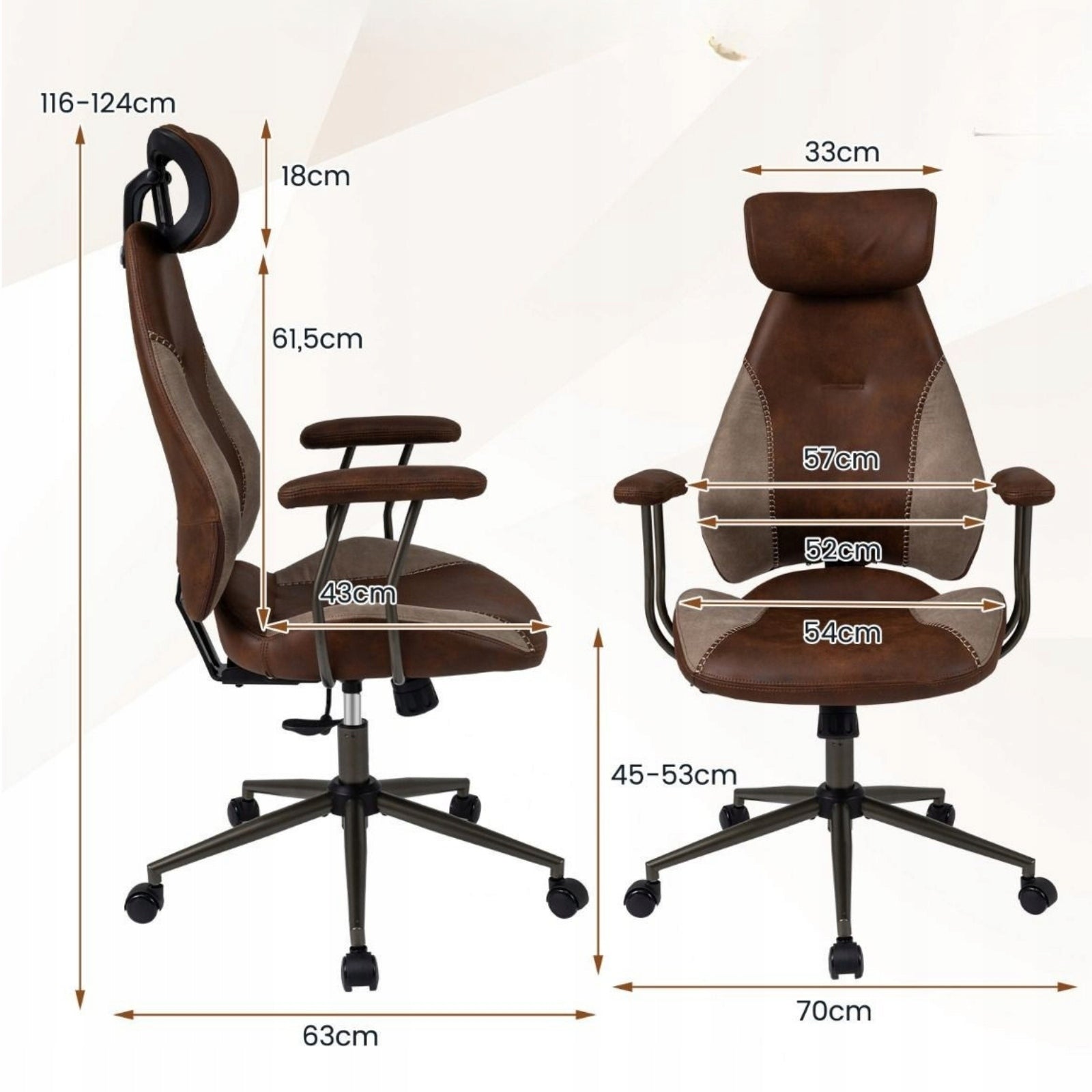 Ergonomic Upholstered Office Chair Medical device no