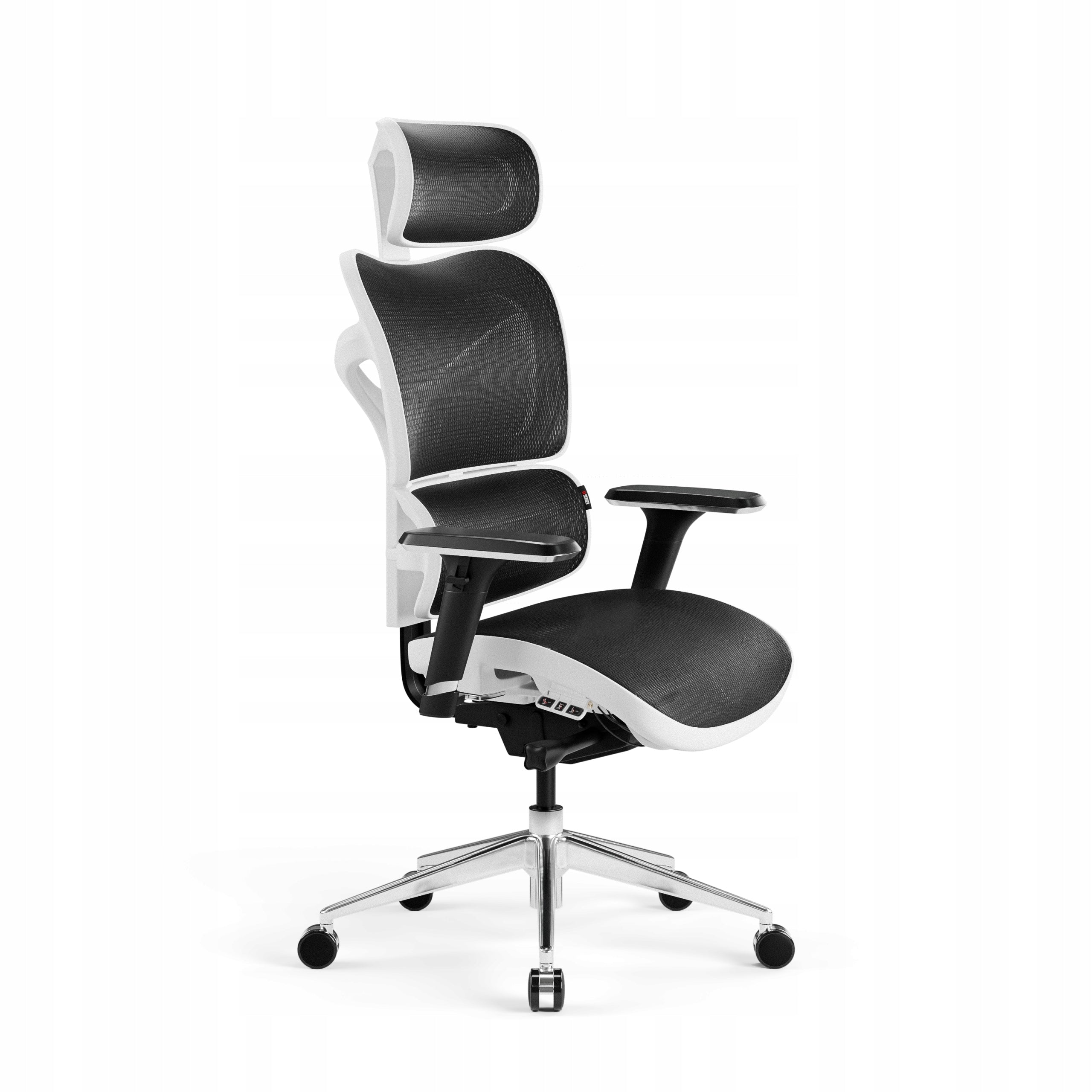 Ergonomic chair DIABLO V-COMMANDER: white -black