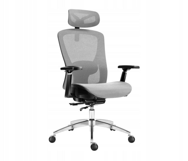 Ergonomic chair Huzaro Expert 5.3 Grey Mesh Furniture depth 70 cm