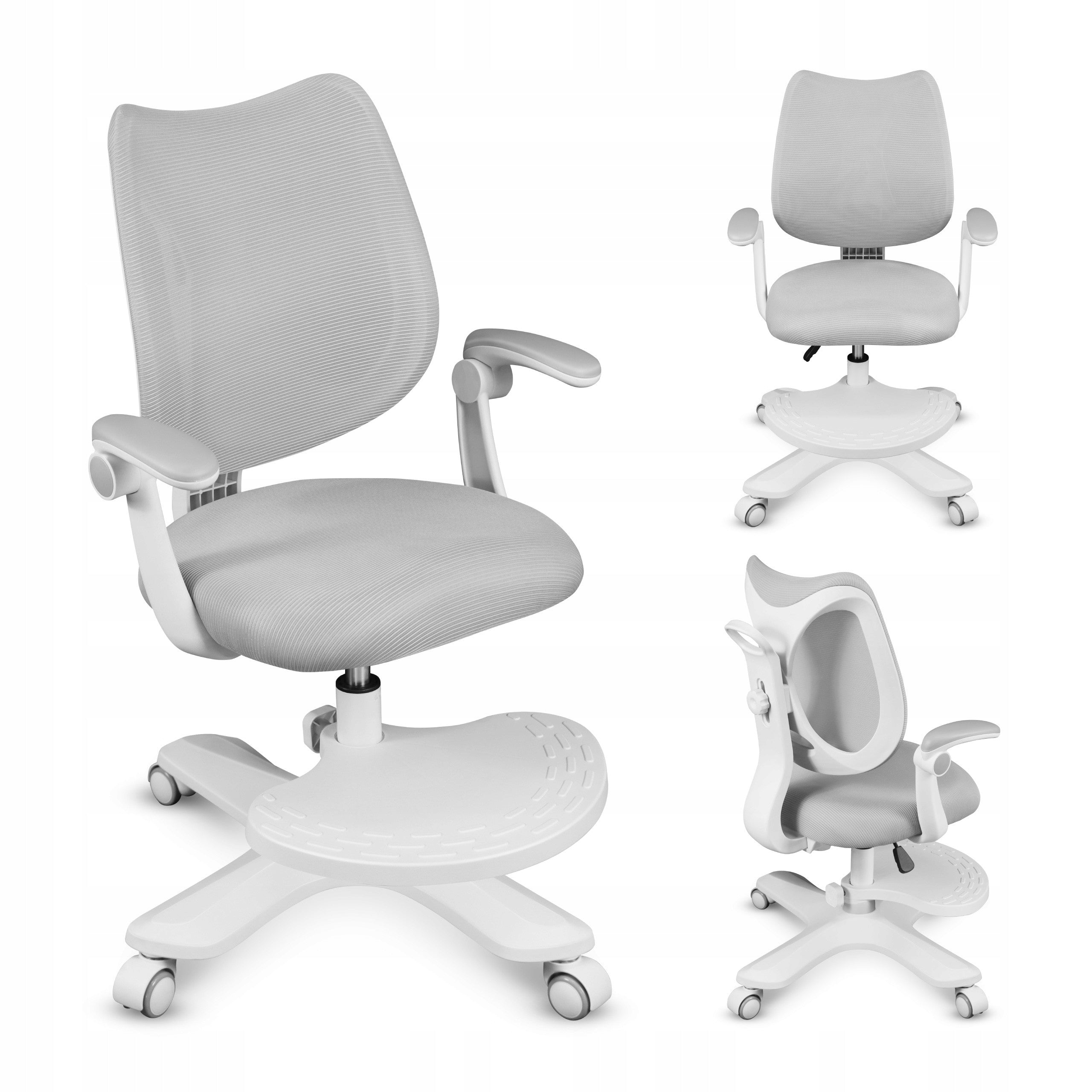 Ergonomic children's chair Mark Adler Junior 4.6 Grey Manufacturer code MA-JUNIOR 4.6 GREY