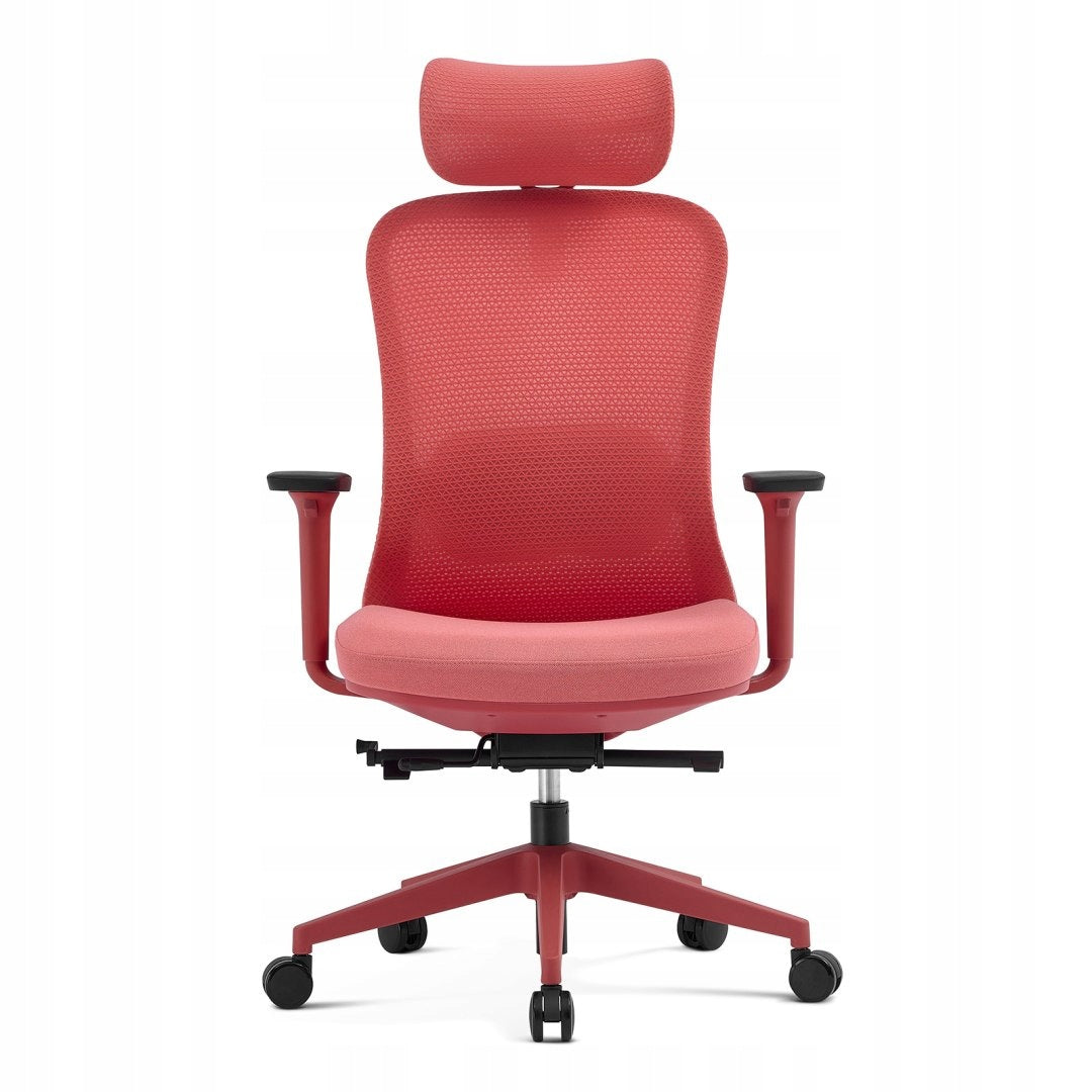 Ergonomic office chair ANGEL physio red with massage function Packaging status original