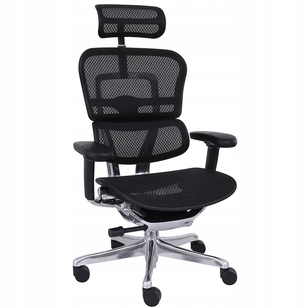 Ergonomic office chair GROPSOL Ergohuman 2 Elite ST BS Black Mesh
