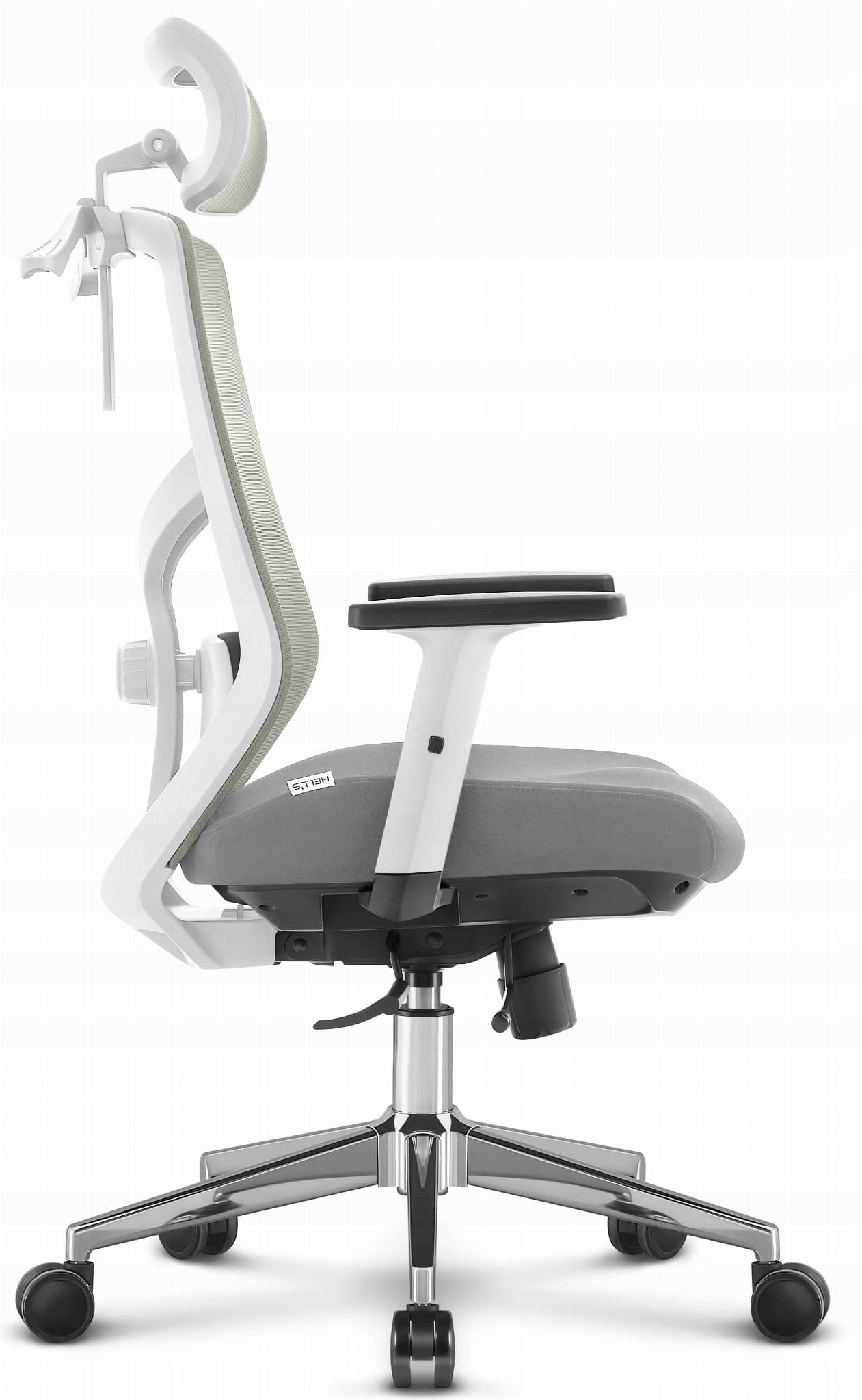 Ergonomic office chair Hell's Chair HC- 1052 Plus Grey FABRIC Manufacturer code 5905496912439