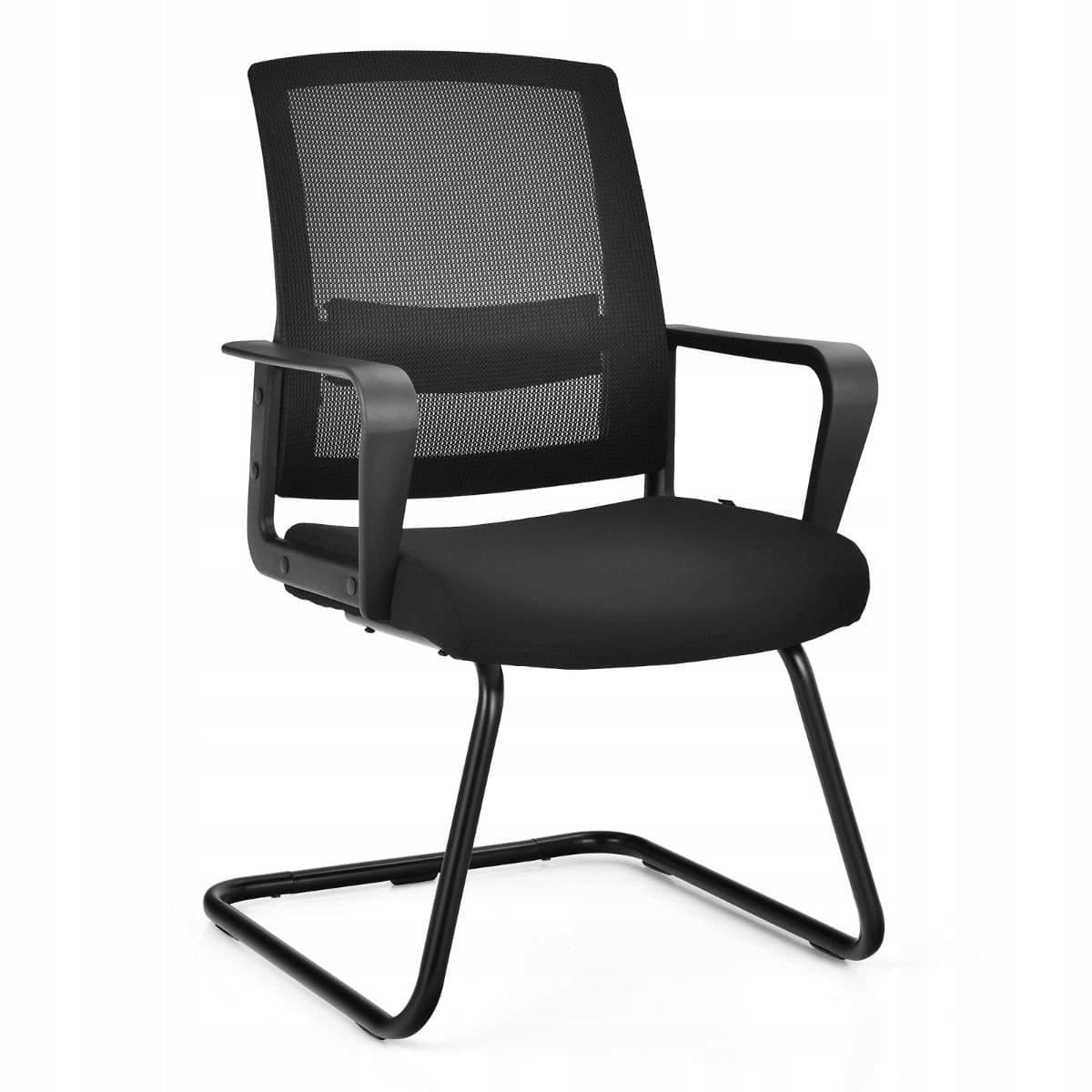 Ergonomic office chair on skids Conference chair