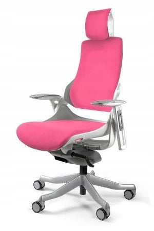 Ergonomic office chair pink WAU BL401 UNIQUE / MEETS NEW STANDARDS Manufacturer code W-609-W-BL401