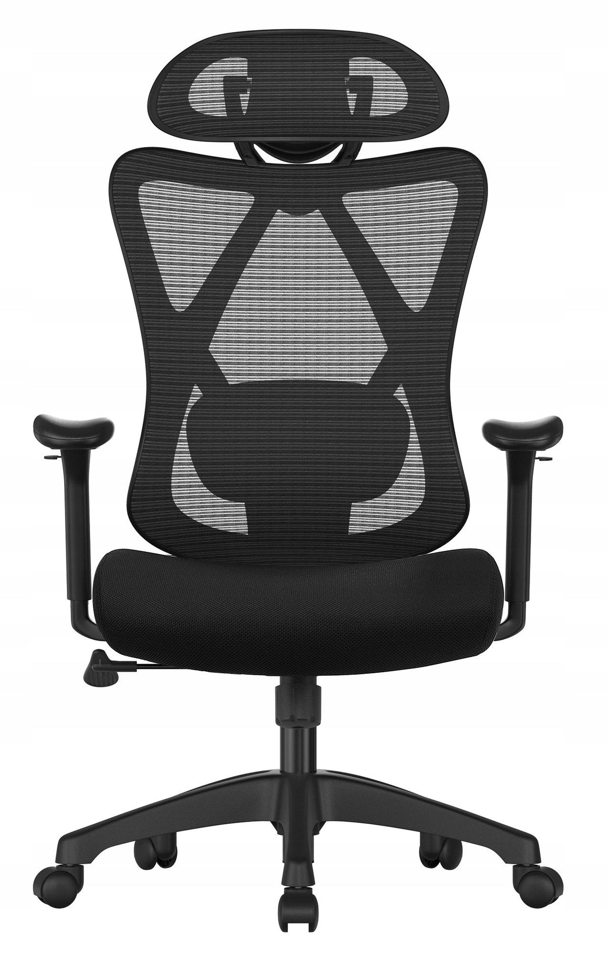 Ergonomic office chair swivel chair for lumbar support black