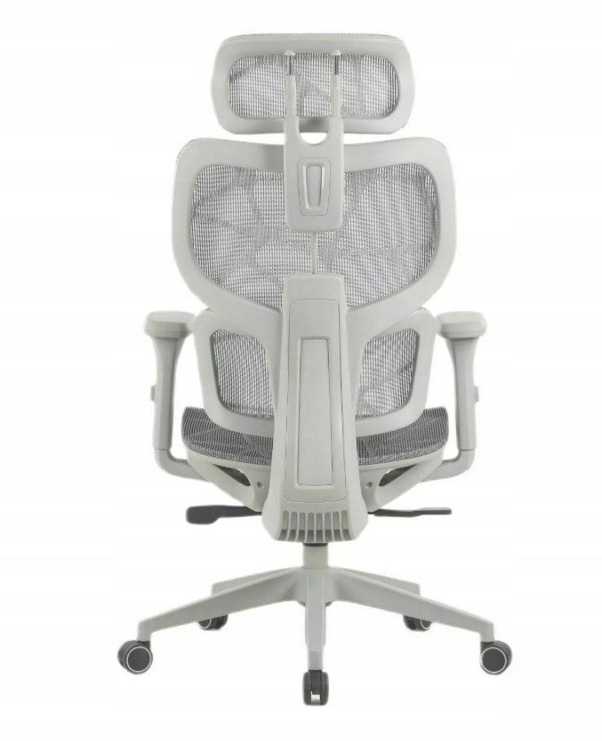 Ergonomic office swivel chair with headrest armrests DEVON grey EAN (GTIN) 5904824417677