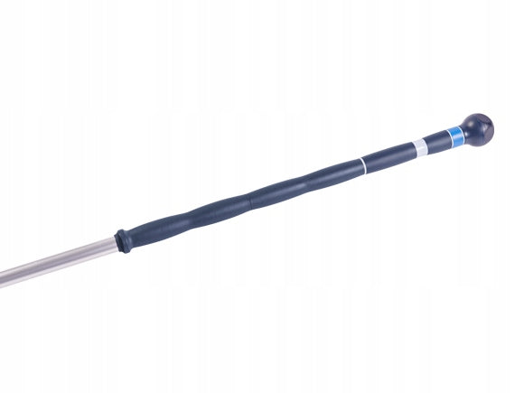 Ergonomic pole swivel telescopic pole 105 - 190 cm blue