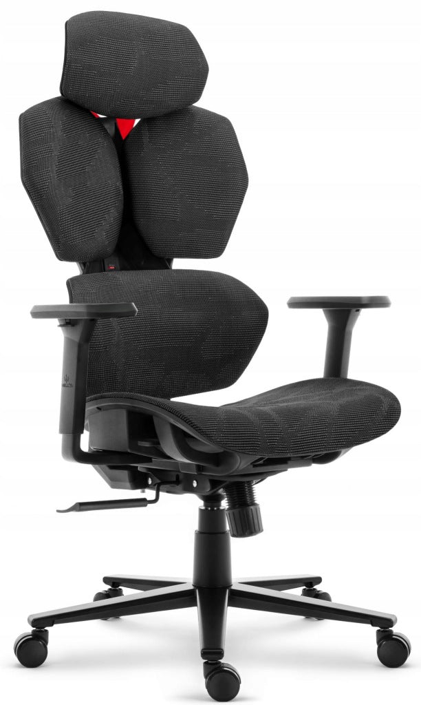 Ergonomic swivel office chair Hell's Chair HC-1010 black fabric