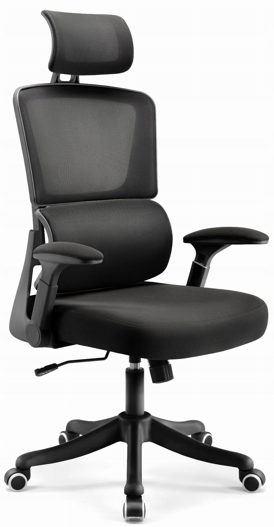 Ergonomic swivel office chair Hell's Chair HC- 1011 BLACK Black Manufacturer code 5904172376121