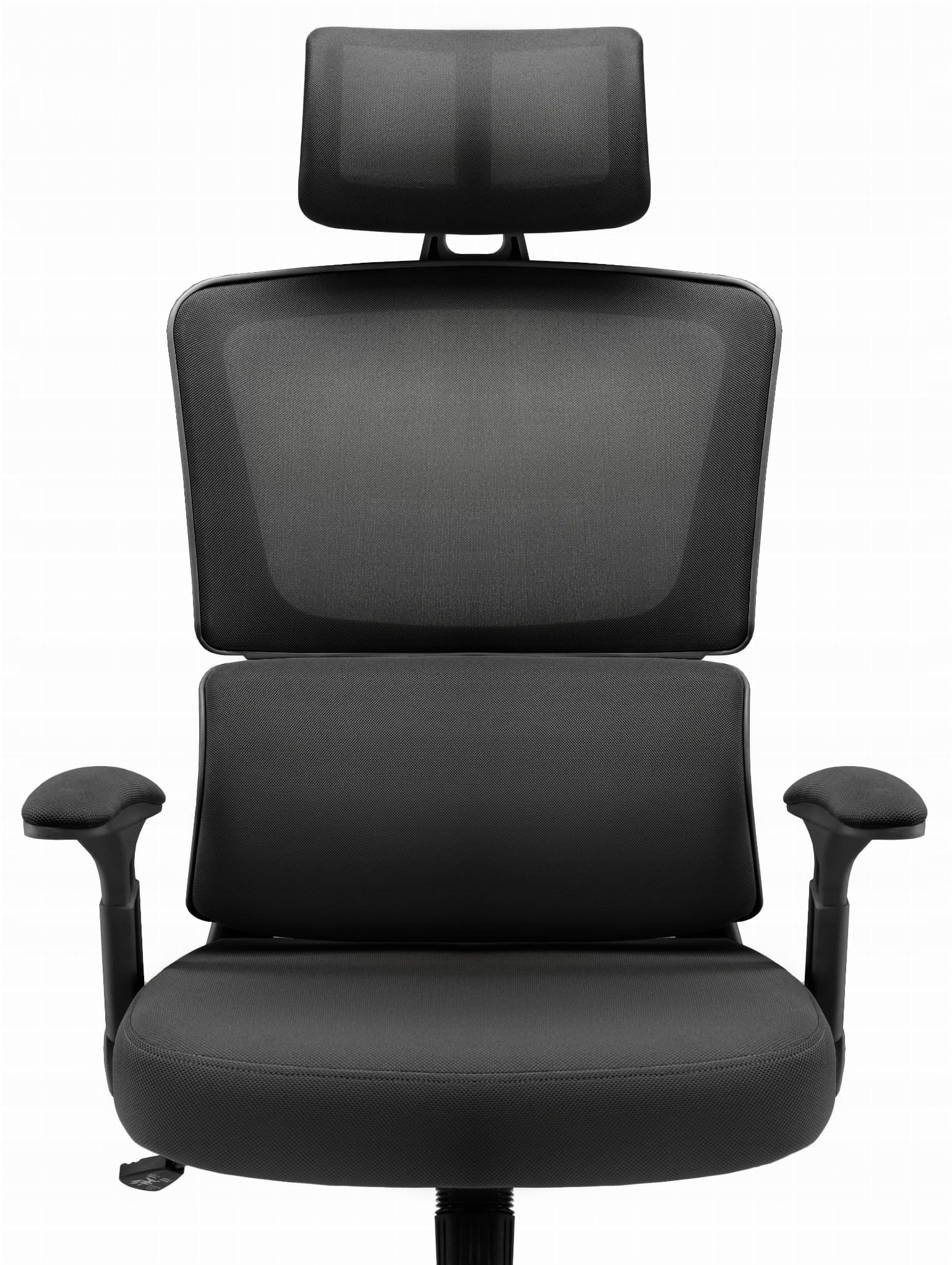 Ergonomic swivel office chair Hell's Chair HC- 1011 BLACK Black