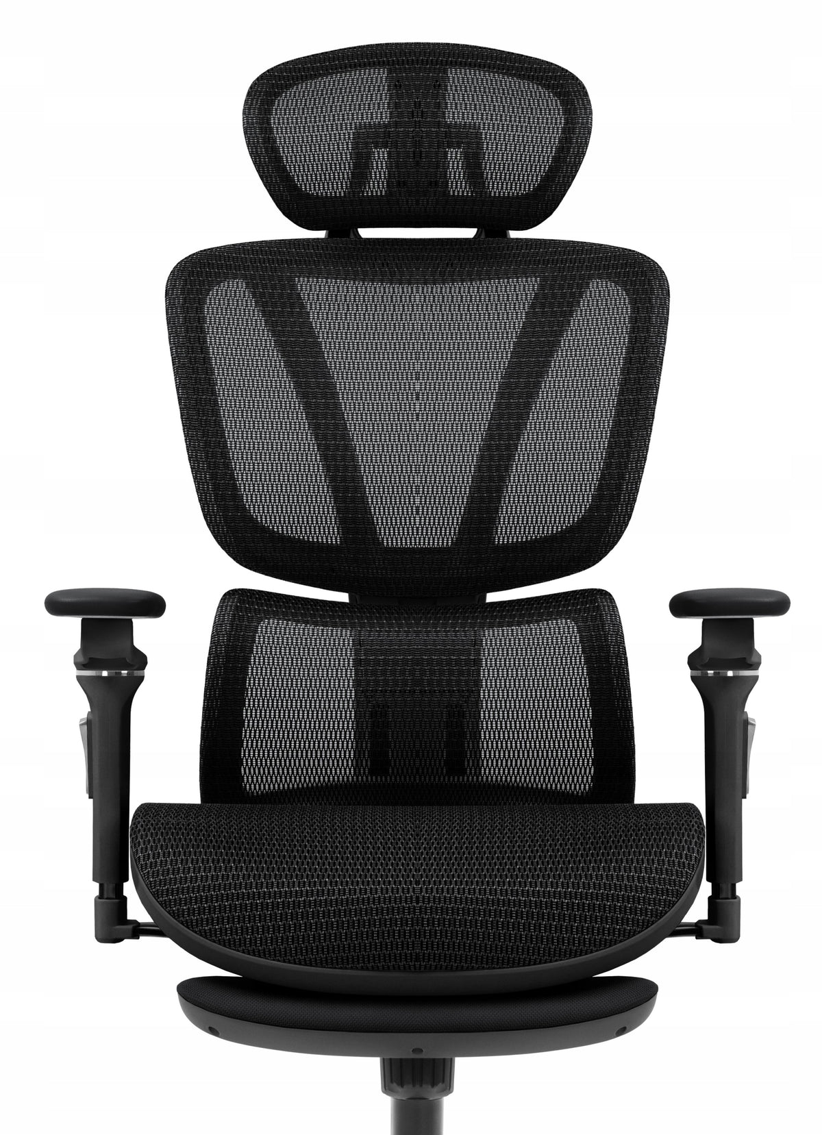Ergonomic swivel office chair Hell's Chair HC- 1044 Black Fabric