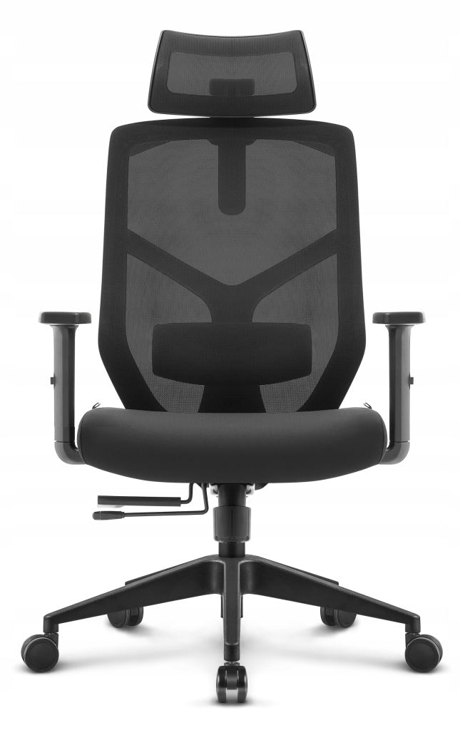 Ergonomic swivel office chair Hell's Chair HC-1052 black fabric Brand HELL'S CHAIR