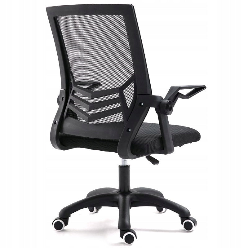 Ergonomic swivel office chair, mesh chair- black HaloFuture