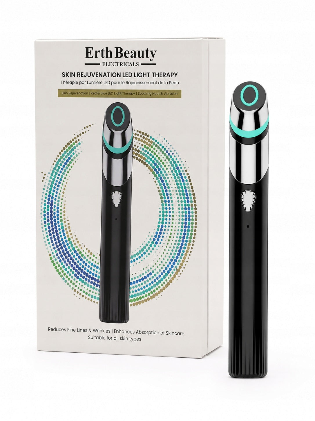 Erth Beauty LED Face Device Light Therapy Rejuvenation