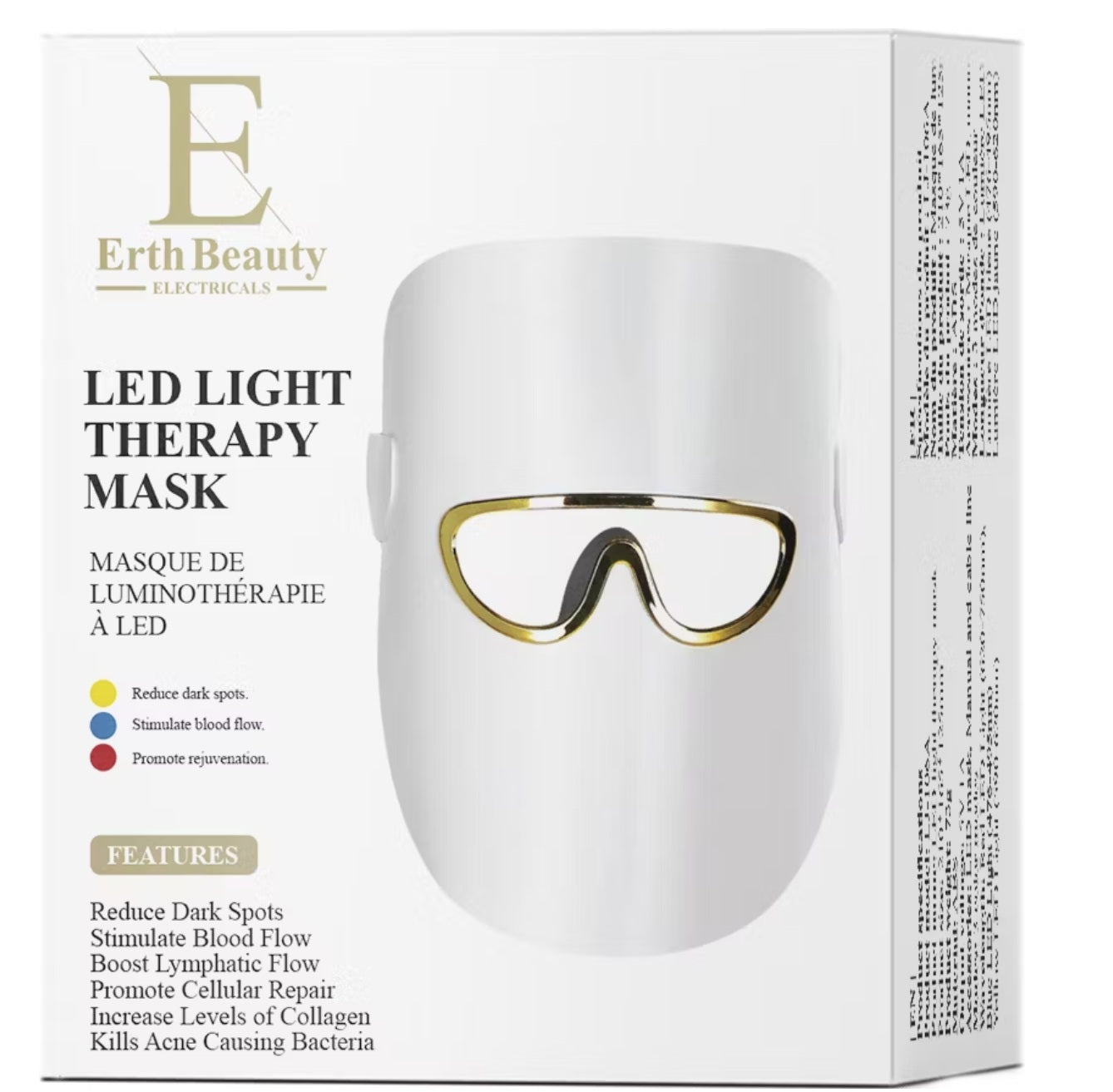 ErthSkin London LED Light Therapy Mask