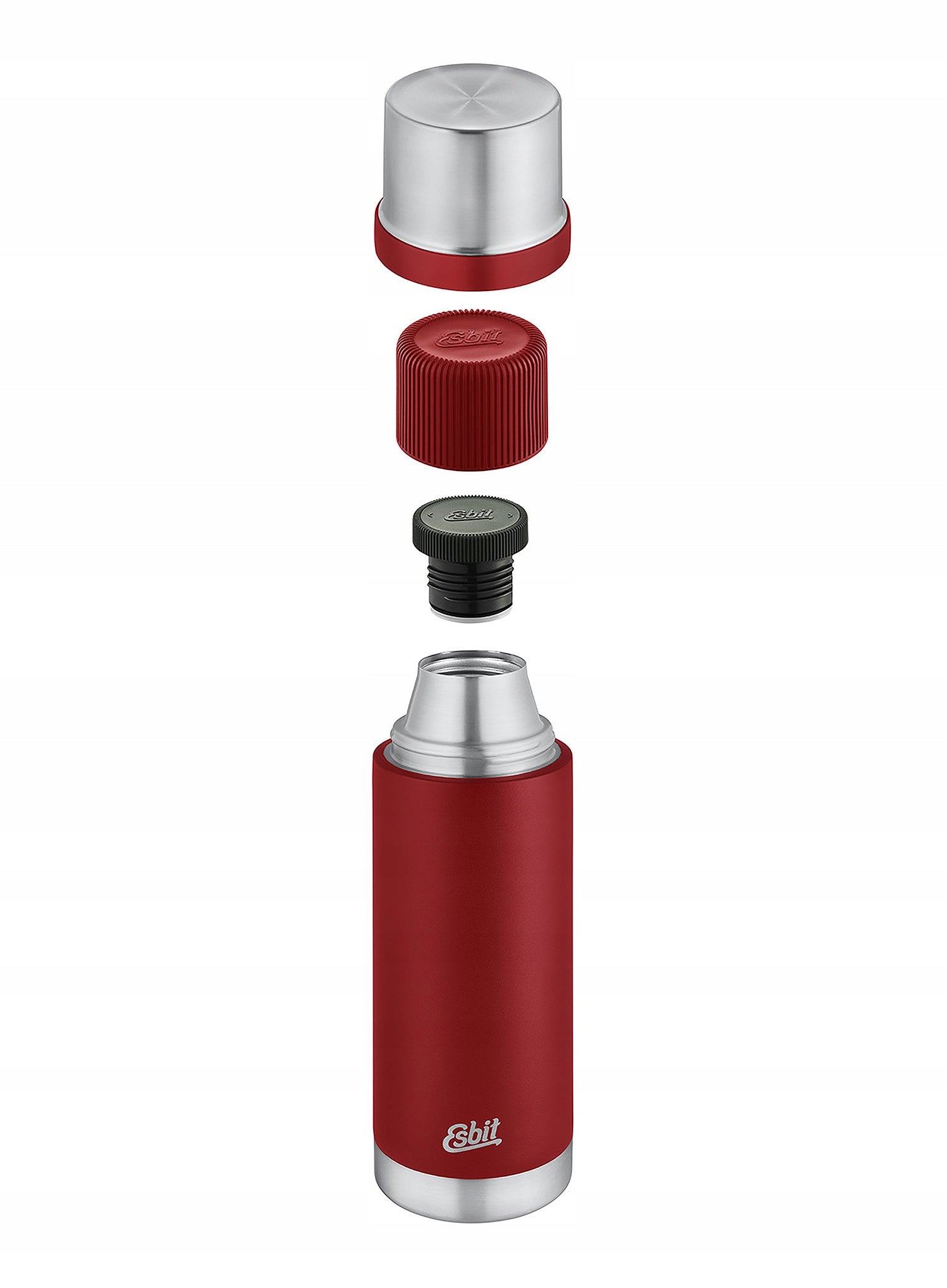 Esbit Sculptor Vacuum Flask 1000 ml beverage thermos - ed Color red