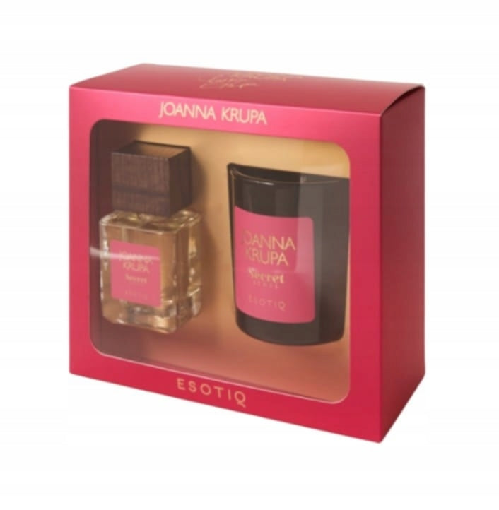 Esotiq Joanna Krupa Secret Sense Eau de Parfum set 50 ml + candle
