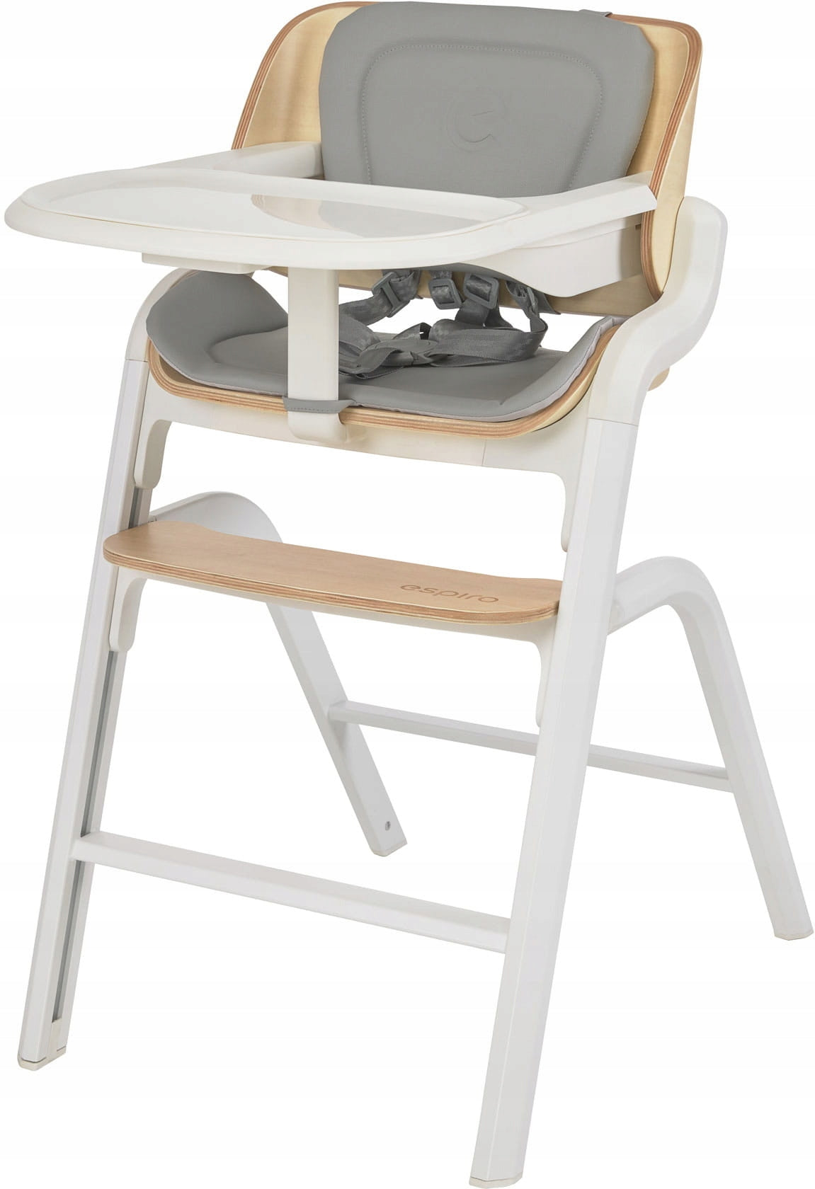 Espiro Pure - high chair with adjustable footrest | 09 White