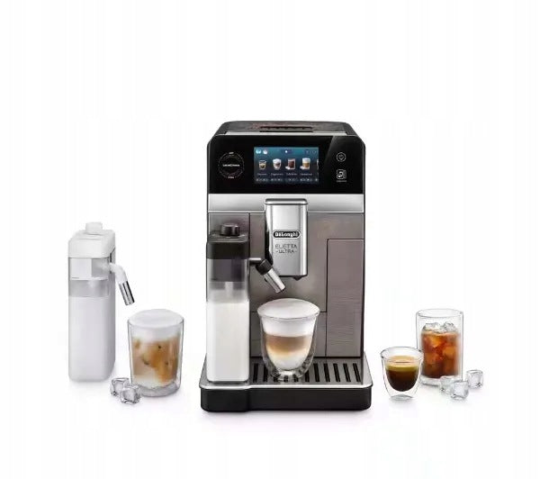 Espresso Machine DeLonghi Eletta Ultra ECAM470.75.TXB Cold Brew 19Bar