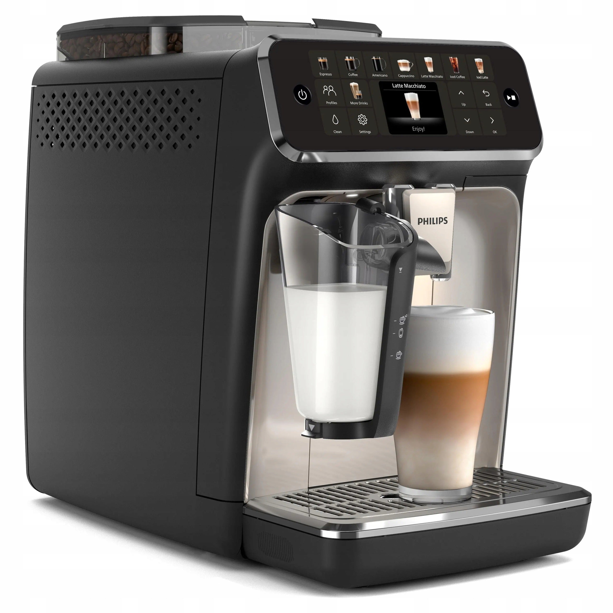 Espresso Machine Philips LatteGo 5500 EP5547/90 Automatic Grinder Manufacturer code EP5547/90