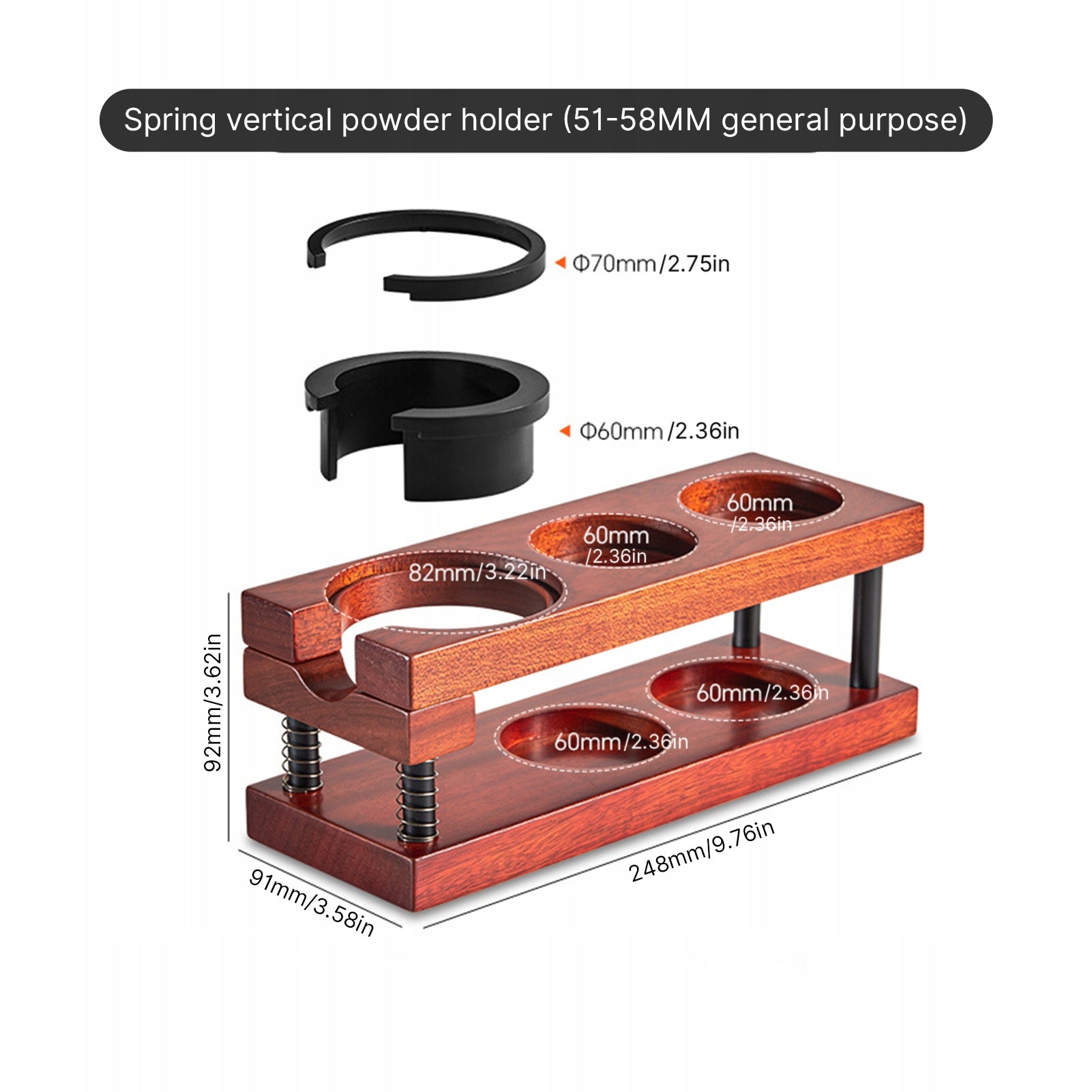 Espresso Tamping Station Dusty-Warstate Distributor Tools 51-58TM Brand no brand
