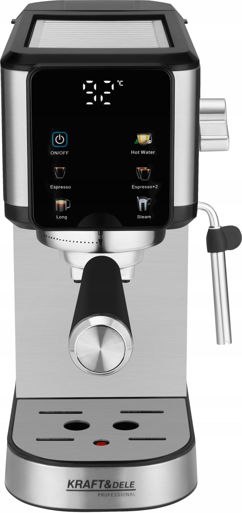 Espresso machine 1500 W 20 bar silver KD4290 Packaging status original