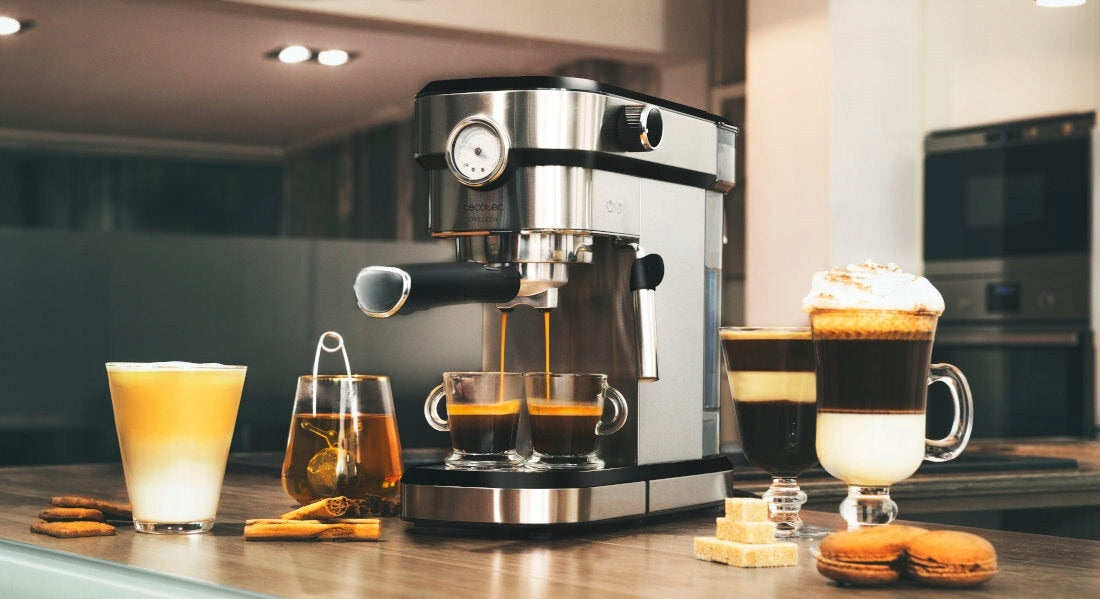 Espresso machine Cecotec Cafelizzia 790 flask 1350 W 20 bar silver Manufacturer code 8435484015844