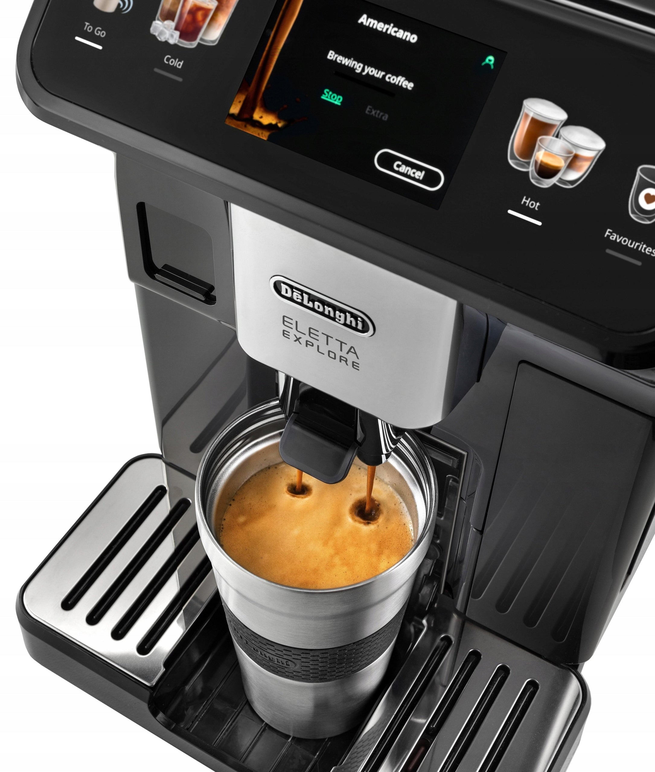 Espresso machine De'Longhi ECAM450.55.G Eletta Explore 1450W Packaging status original