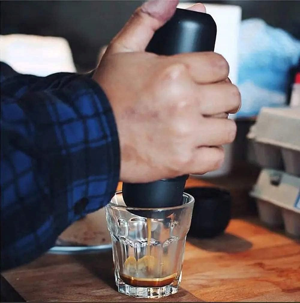 Espresso machine For Coffee Portable Handheld Espresso 80ml Tourist Packaging status original