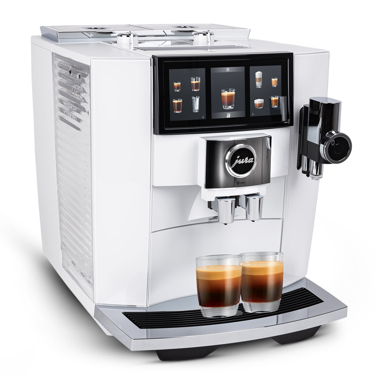 Espresso machine Jura J8 Twin Diamond White 1450W ry-ski abrasion sides