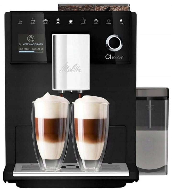 Espresso machine MELITTA CI Touch frosted black F630-112