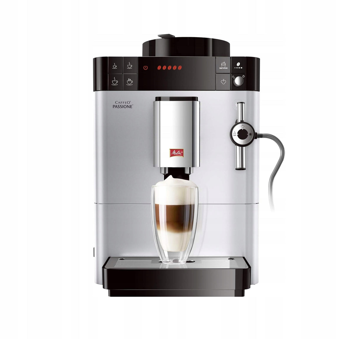 Espresso machine Melitta automatic 1400 W silver 1,2 l Packaging status original