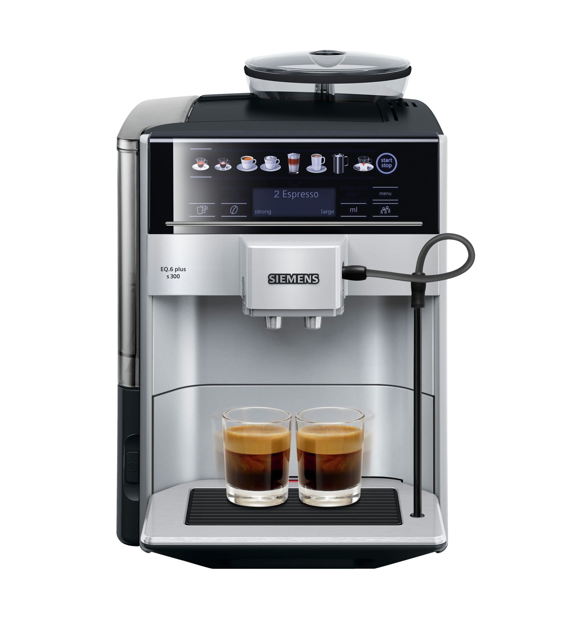 Espresso machine SIEMENS EQ.6 PLUS S300 TE 653311RW 1500 W/15 bar