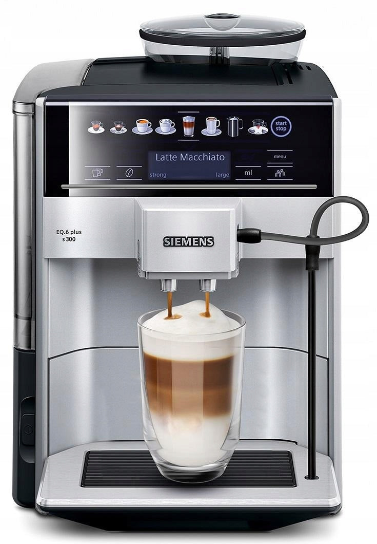 Espresso machine SIEMENS EQ.6 PLUS S300 TE 653311RW 1500 W/15 bar
