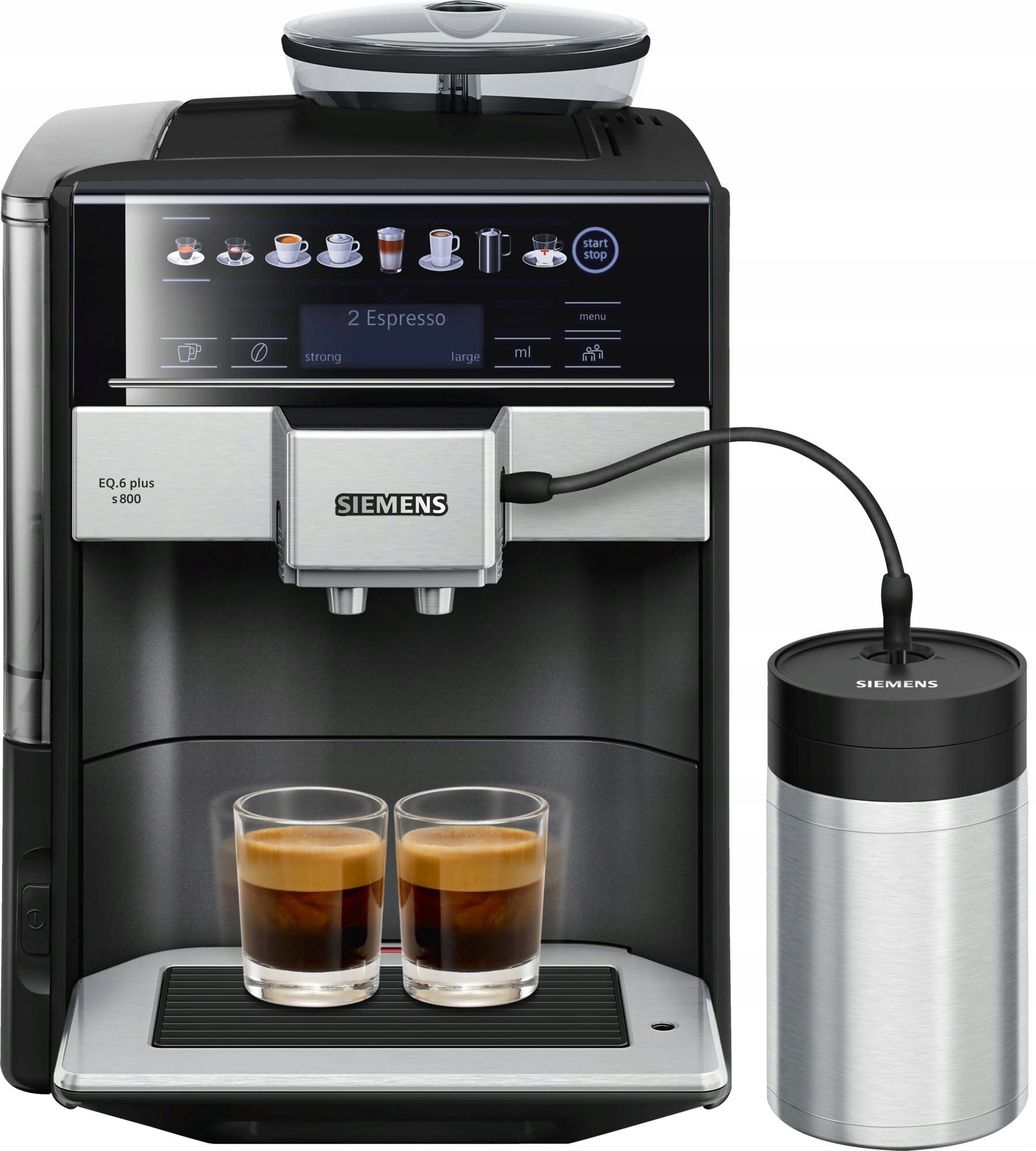 Espresso machine SIEMENS EQ.6 Plus S800 TE658209RW PL Packaging status original